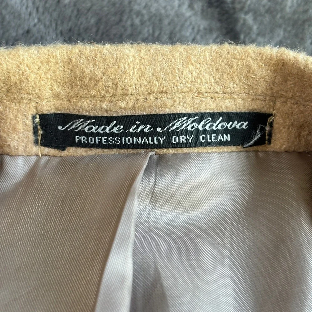 Tailors Row Deansgate Mens 46R 100% Camel Hair Wool Blazer Sport Coat Tan Camel